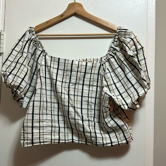 Levi’s puff sleeve top - Picture 1 of 4